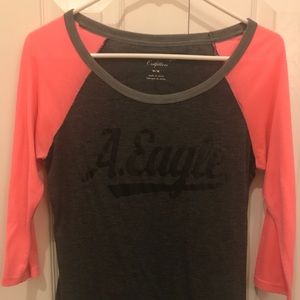 AMERICAN EAGLE Women’s 3-4 Length Tshirt